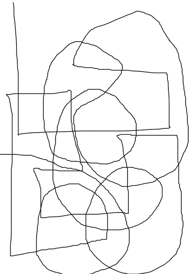 abstract line original
