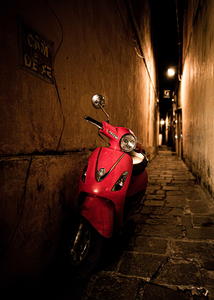 Red Scooter