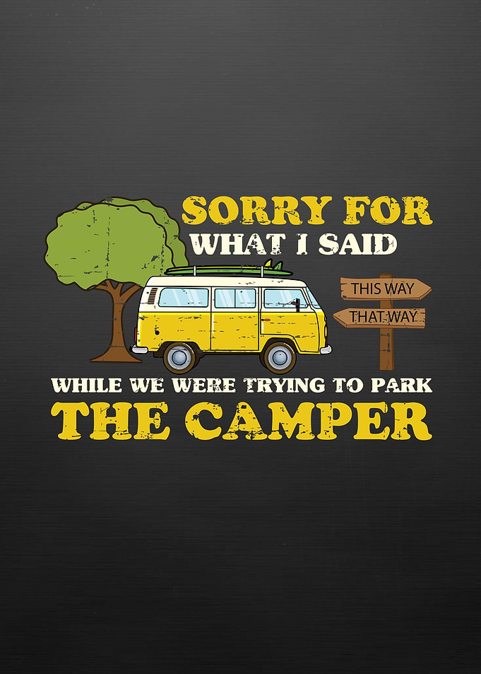 Funny Camper Camping