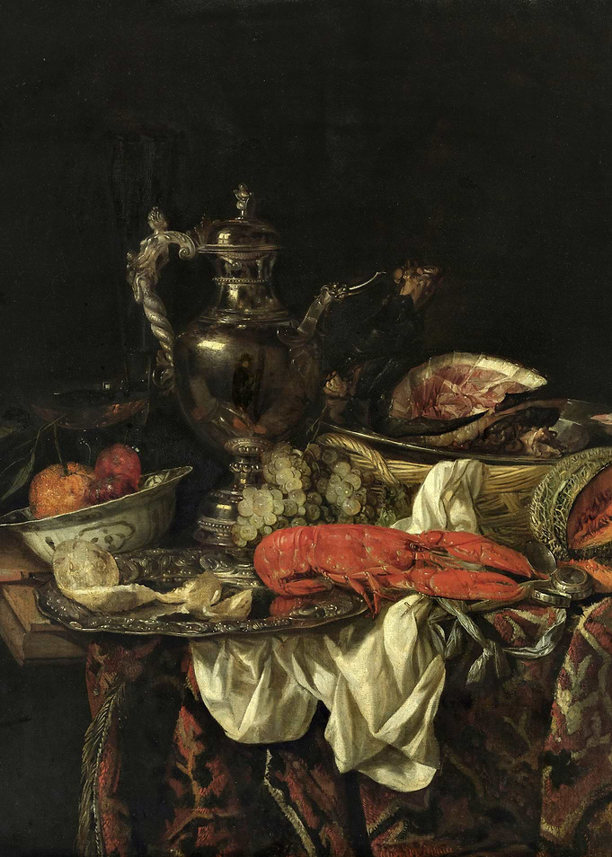 Still Life with a Silver P