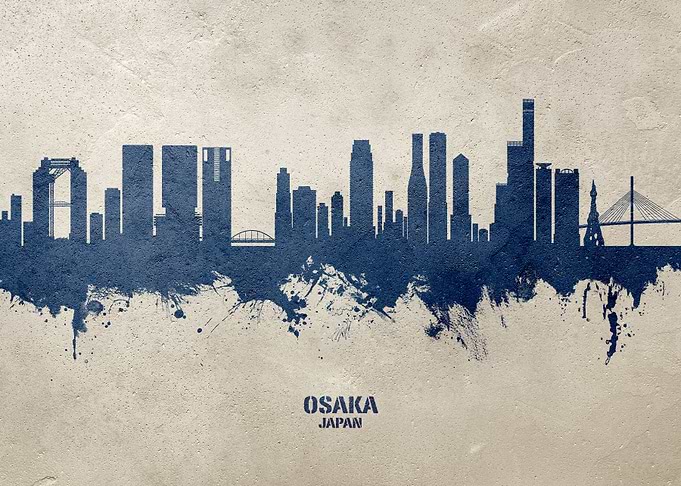 Osaka Skyline Japan