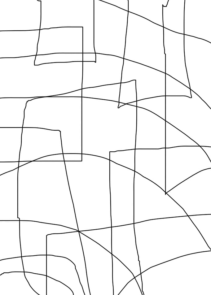 original abstract line