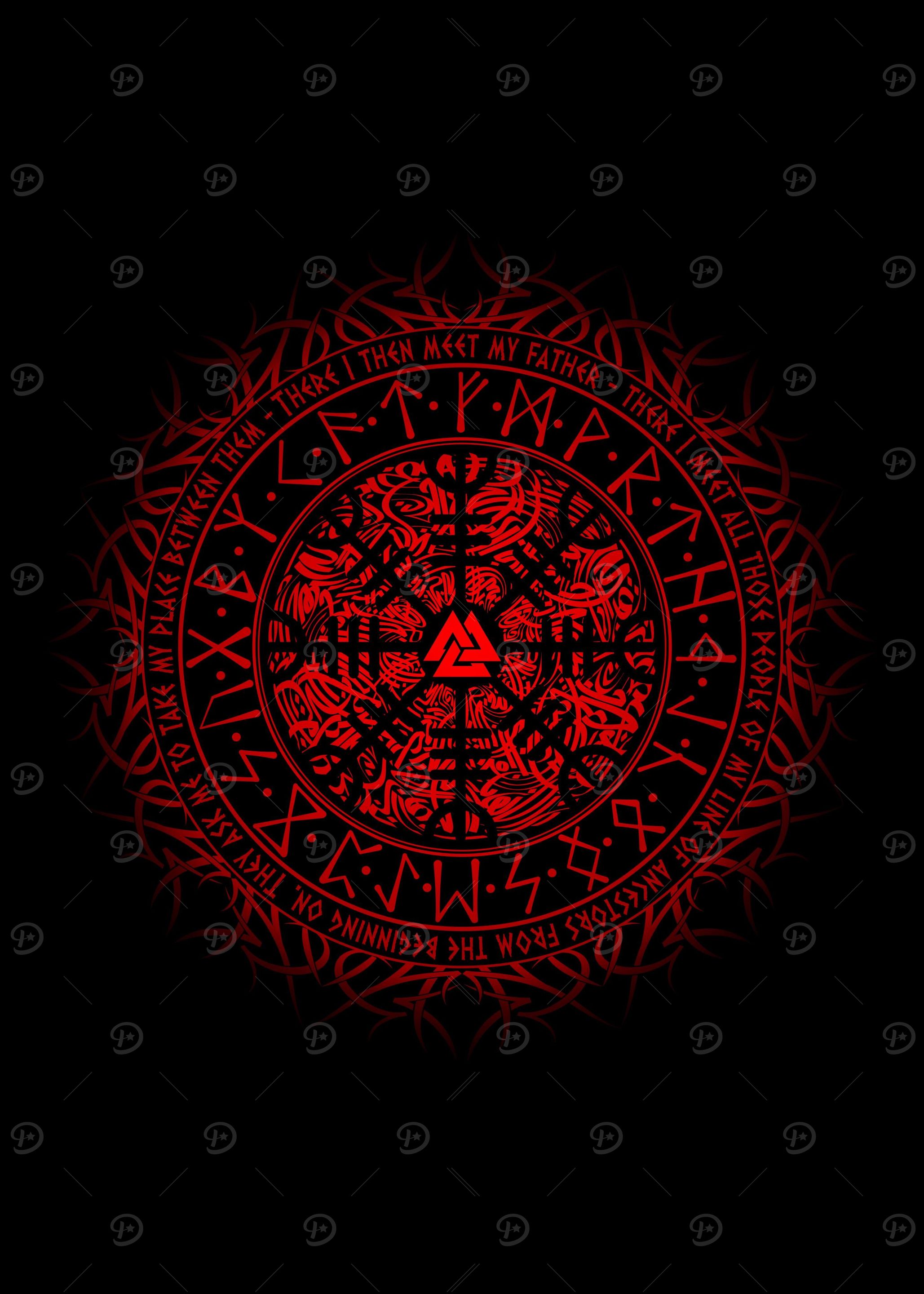 Vegvisir with Prayer