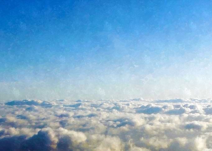 Cloud landscape background