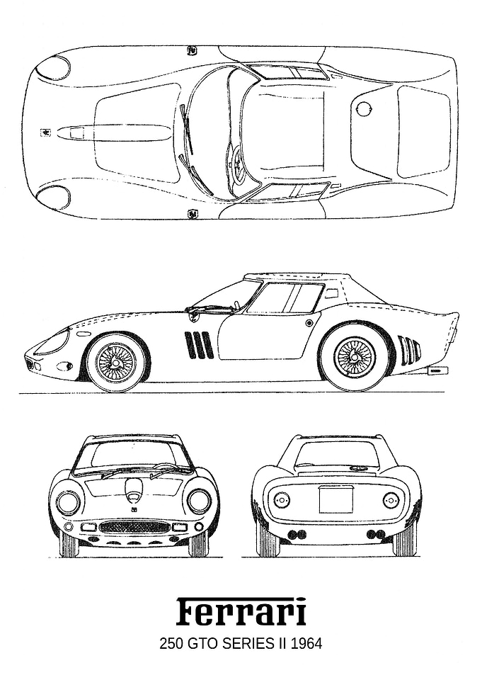BNW Ferrari 250 GTO Series