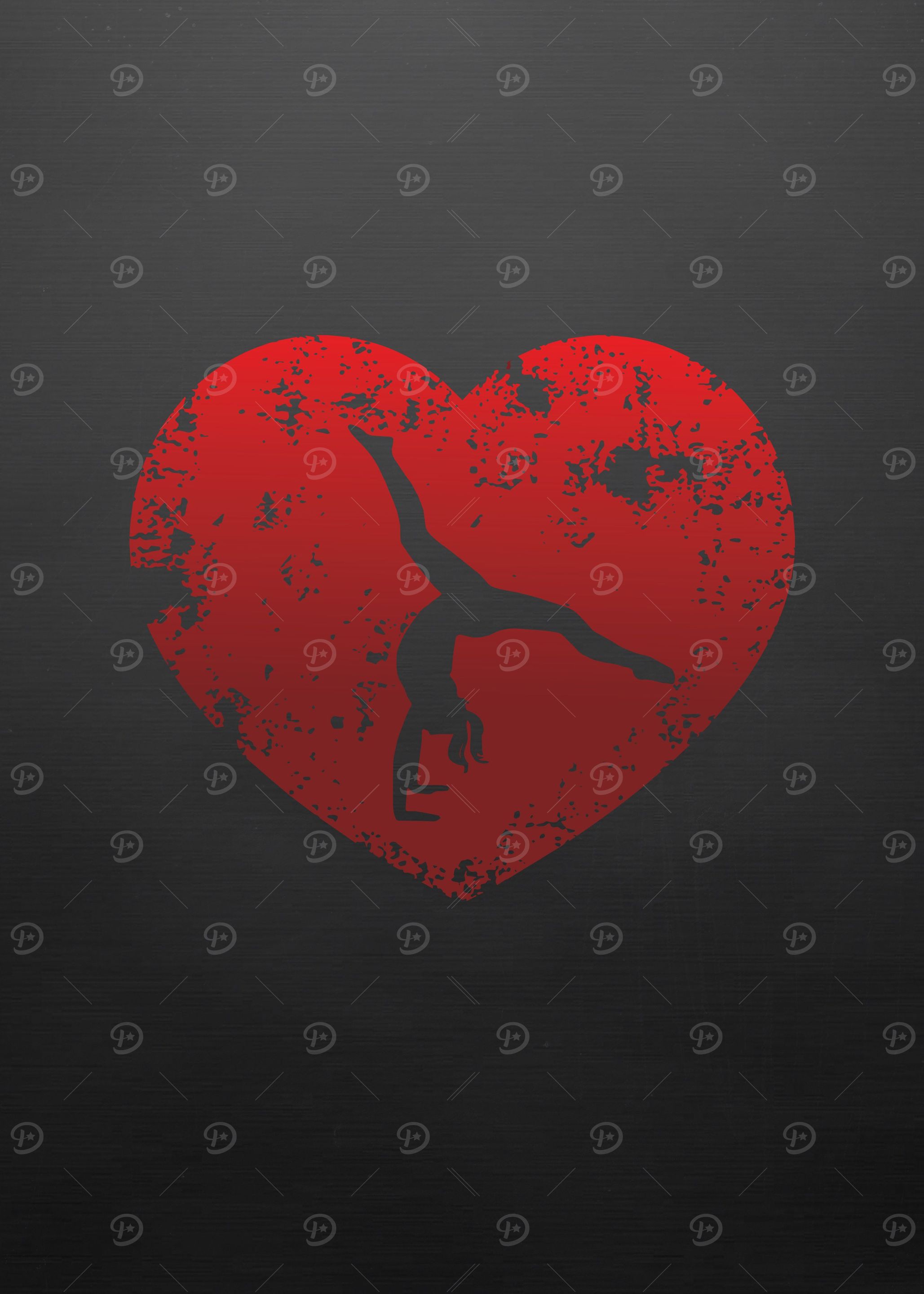Gymnast Heart Gymnastics