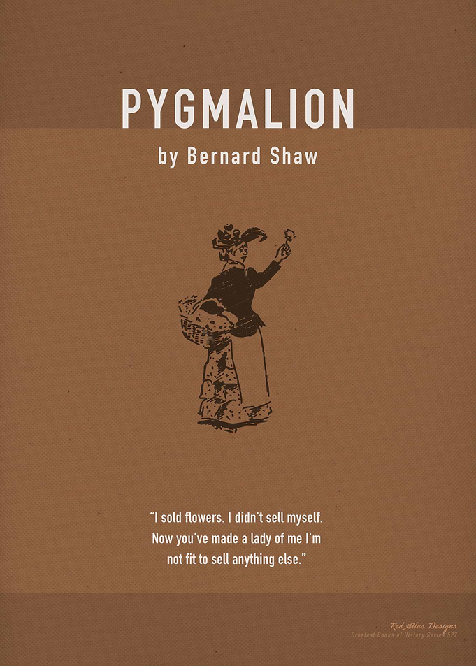 Pygmalion Book Art