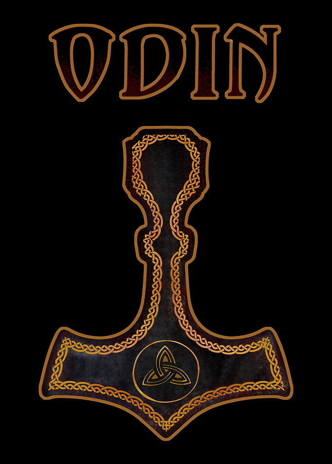 Mjolnir Hammer Odin
