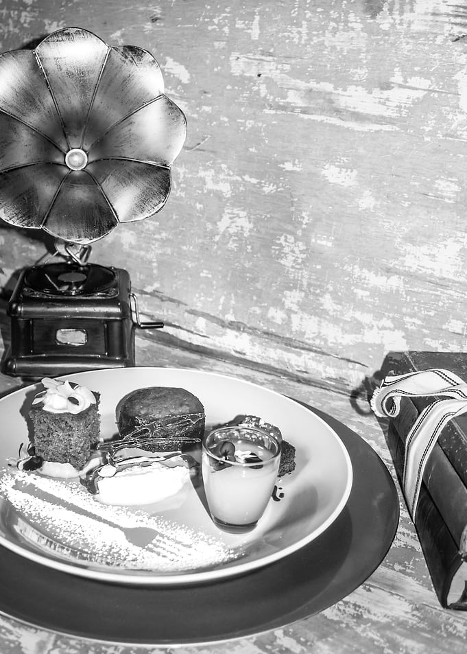 Various sweet desserts