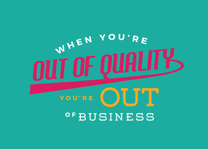 you are out of business