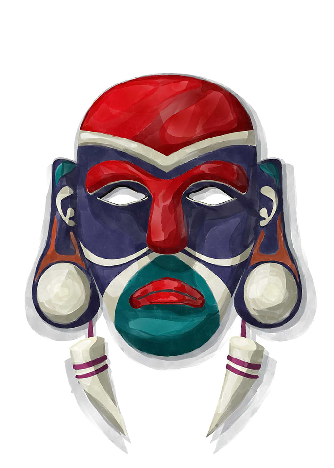 Tribal mask