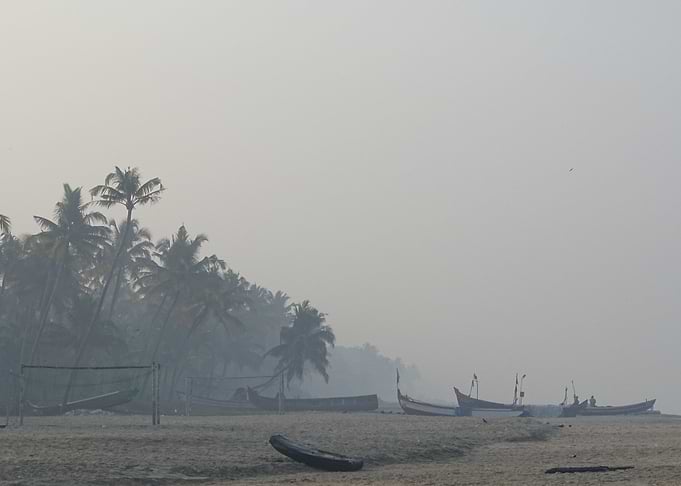 mist in the morning