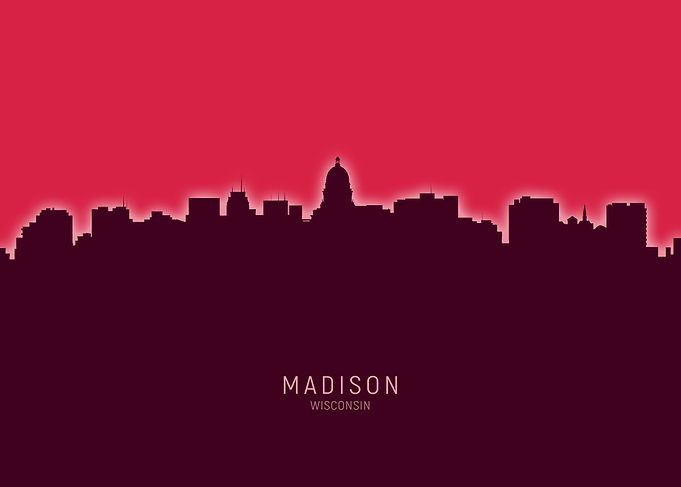 Madison Skyline Wisconsin