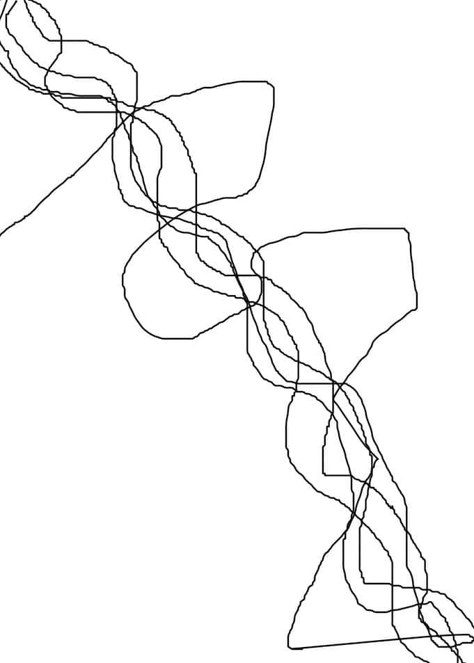 scribble abstract pen