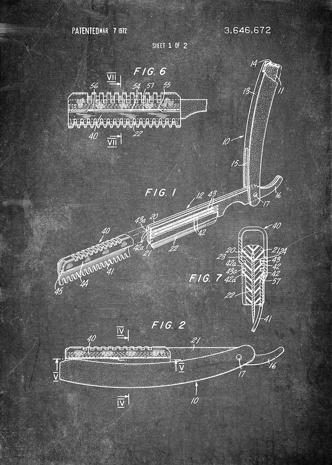 Razor Vintage Patent