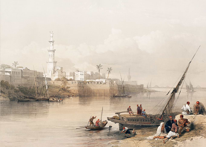 View on the Nile ferry