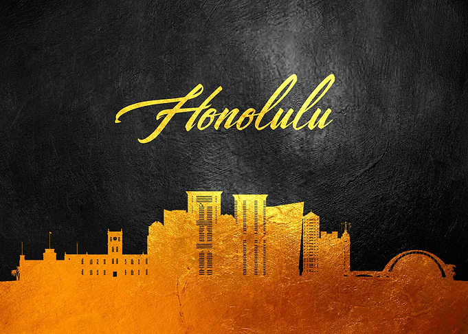 Honolulu Hawaii Skyline