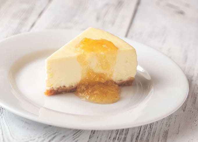 Traditional cheesecake