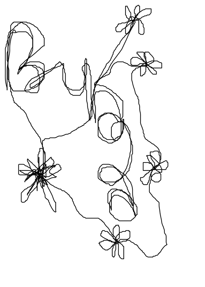 scribble abstract pen
