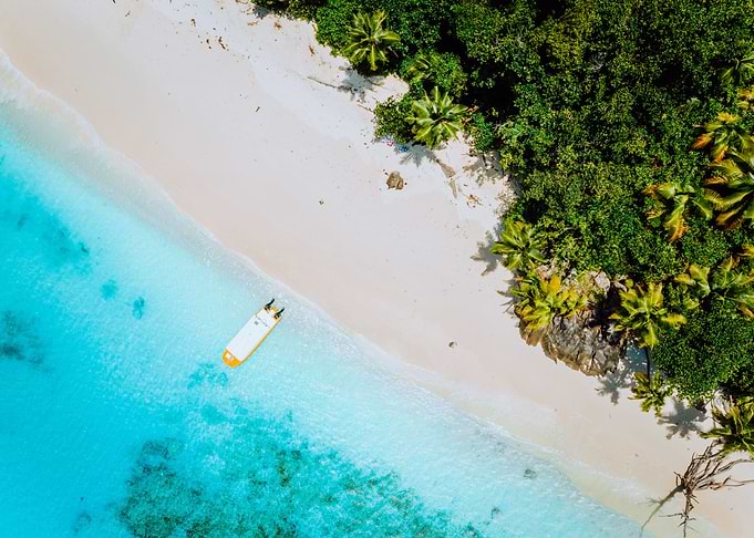 Aerial Drone View Of Parad