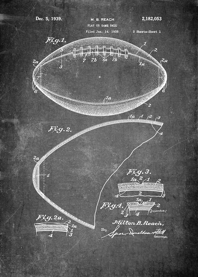 Rugby Ball Patent