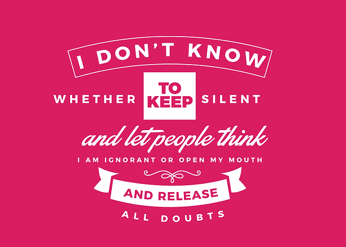 release all doubts