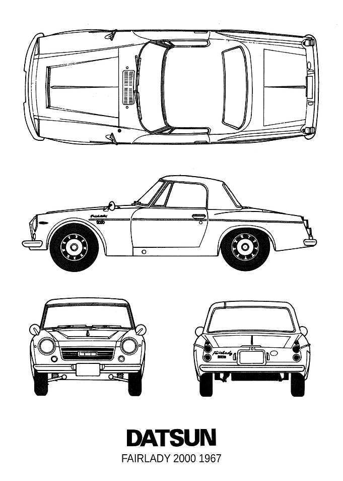 BNW Datsun Fairlady 2000 1