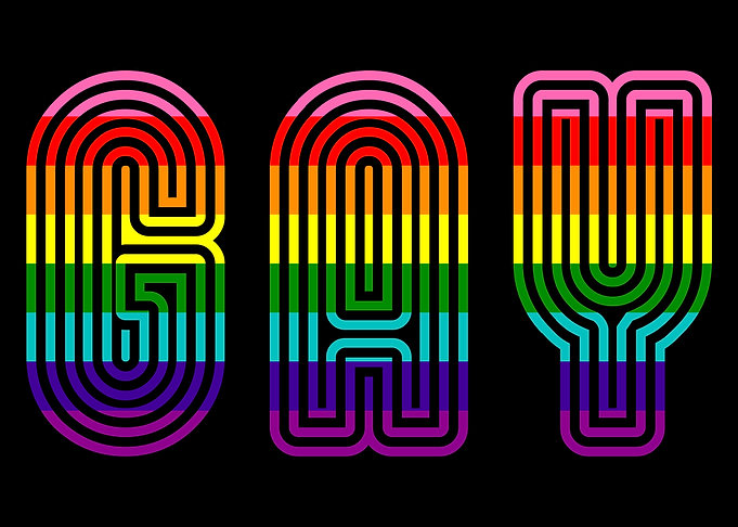 GAY Pride Rainbow Flag