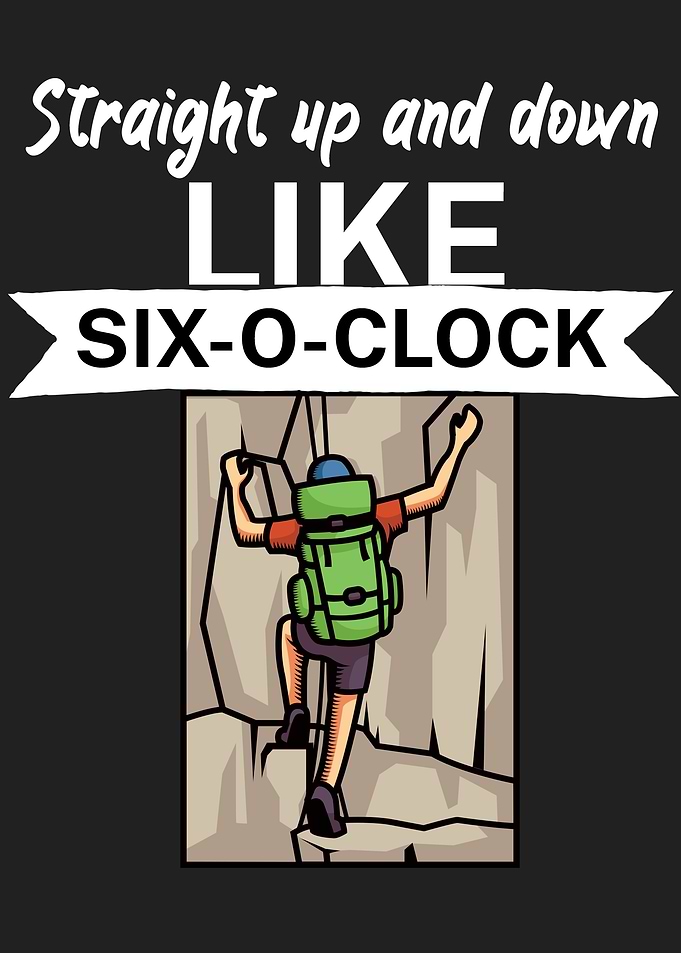 Climbing Straight up