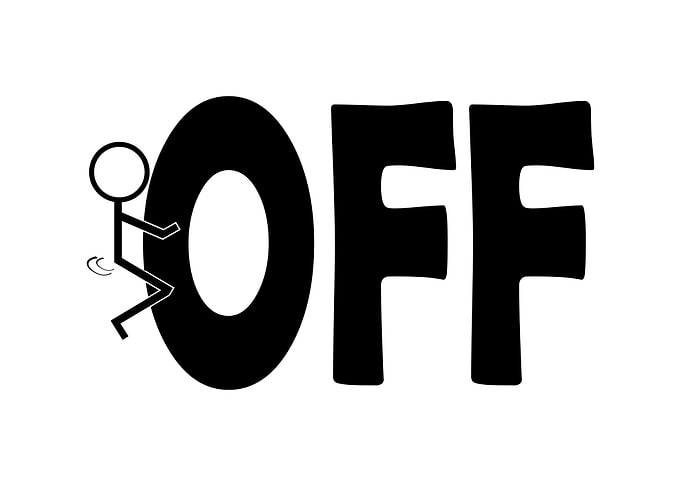 Fuck Off Humping Stick Man