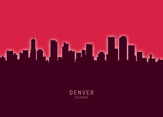 Denver Skyline Colorado