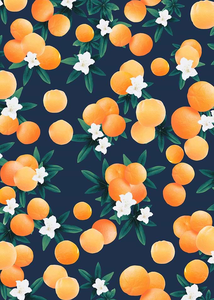 Orange Twist Flower 2
