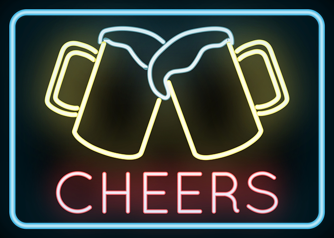 Cheers Neon Sign