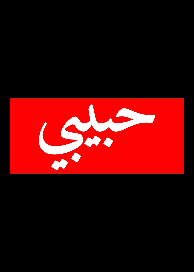 Habibi Arabic Letters Hal