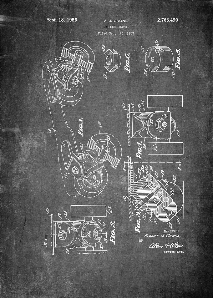 Roller Skates Patent
