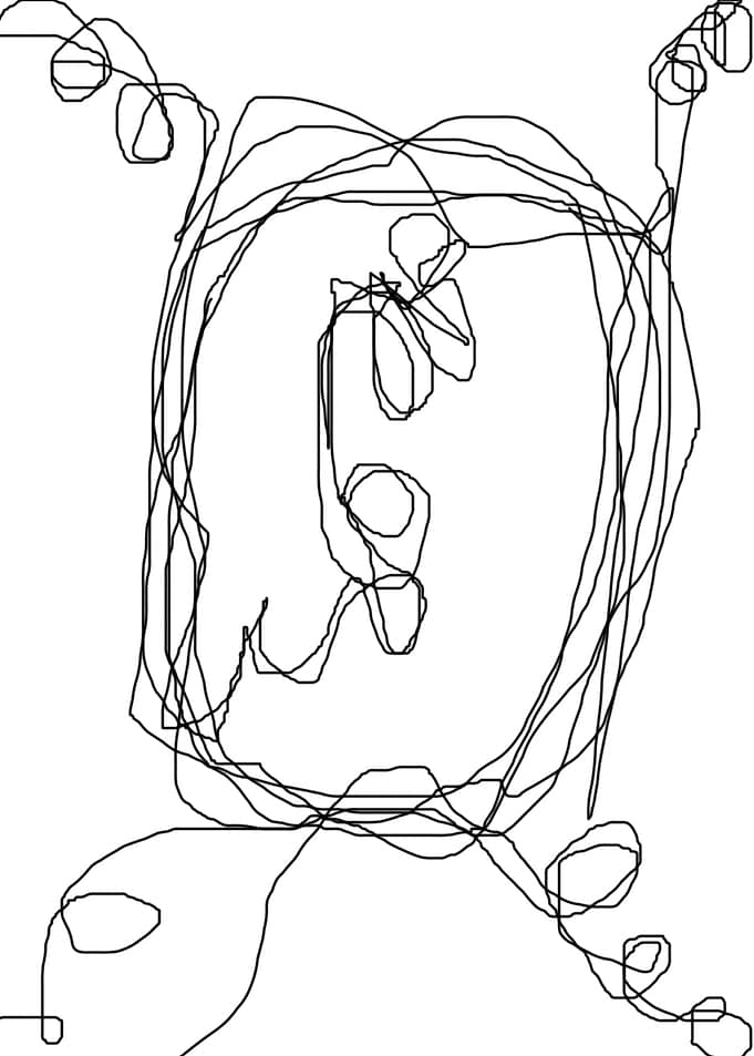 abstract line original