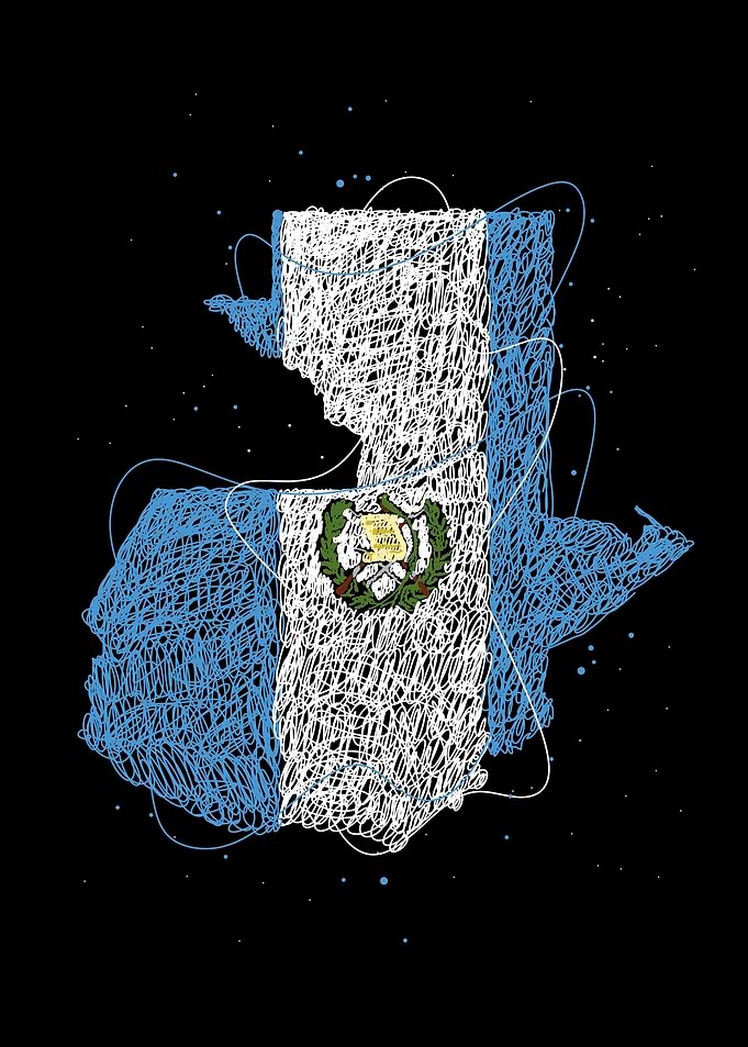 Argentina Map Flag Messi