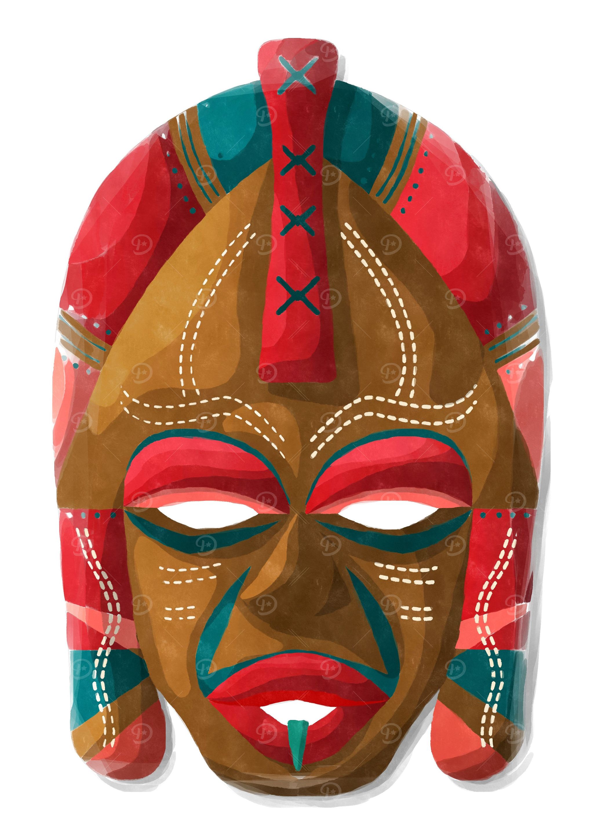 Tribal mask
