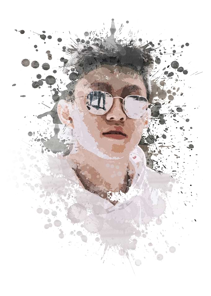 Rich Brian Watercolor