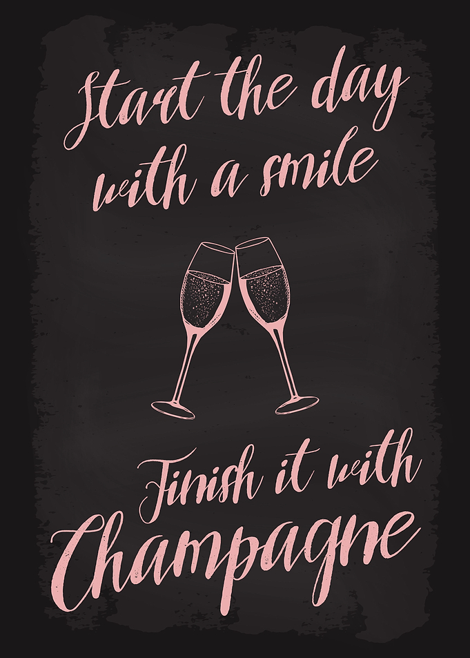 Day with Champagne
