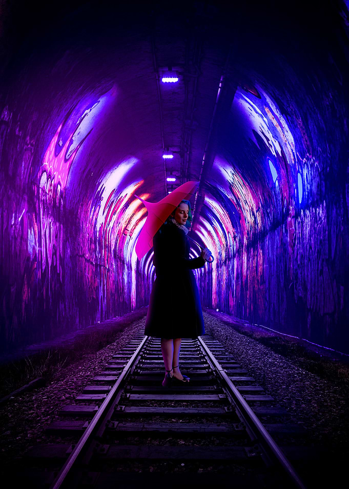 Neon Tunnel