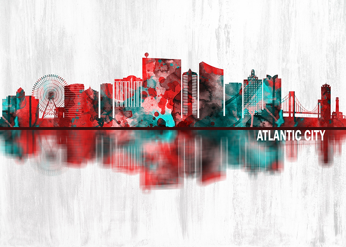 Atlantic City Skyline