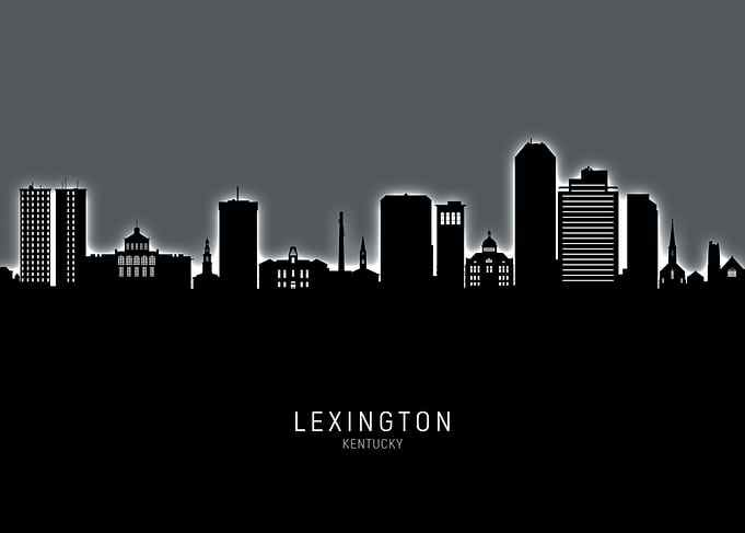 Lexington Skyline Kentucky
