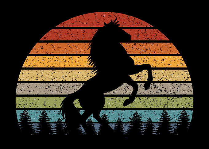 Retro Horse