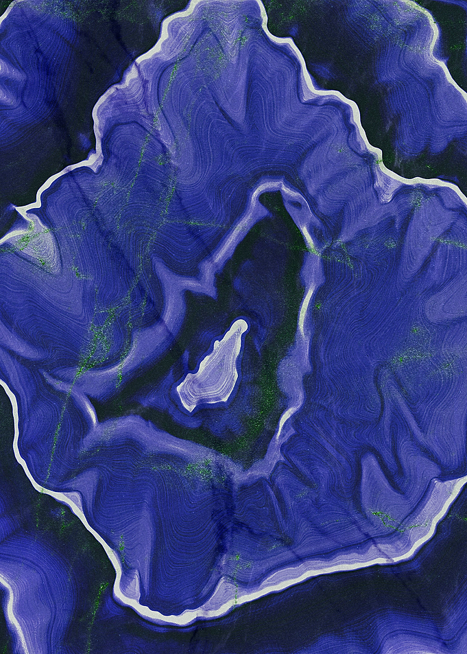 Blue Malachite Texture 02