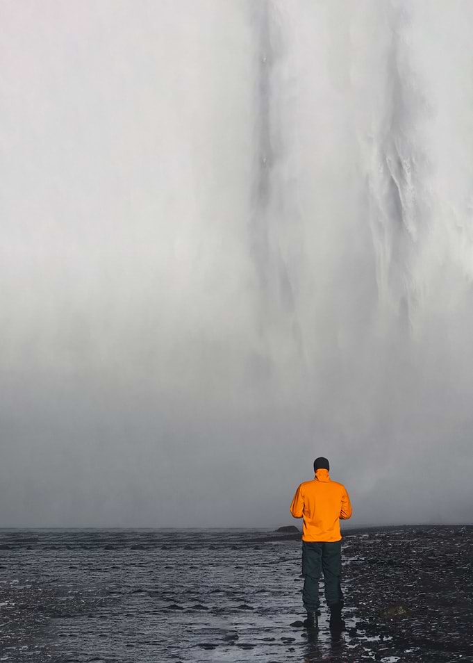 Icelandic waterfall