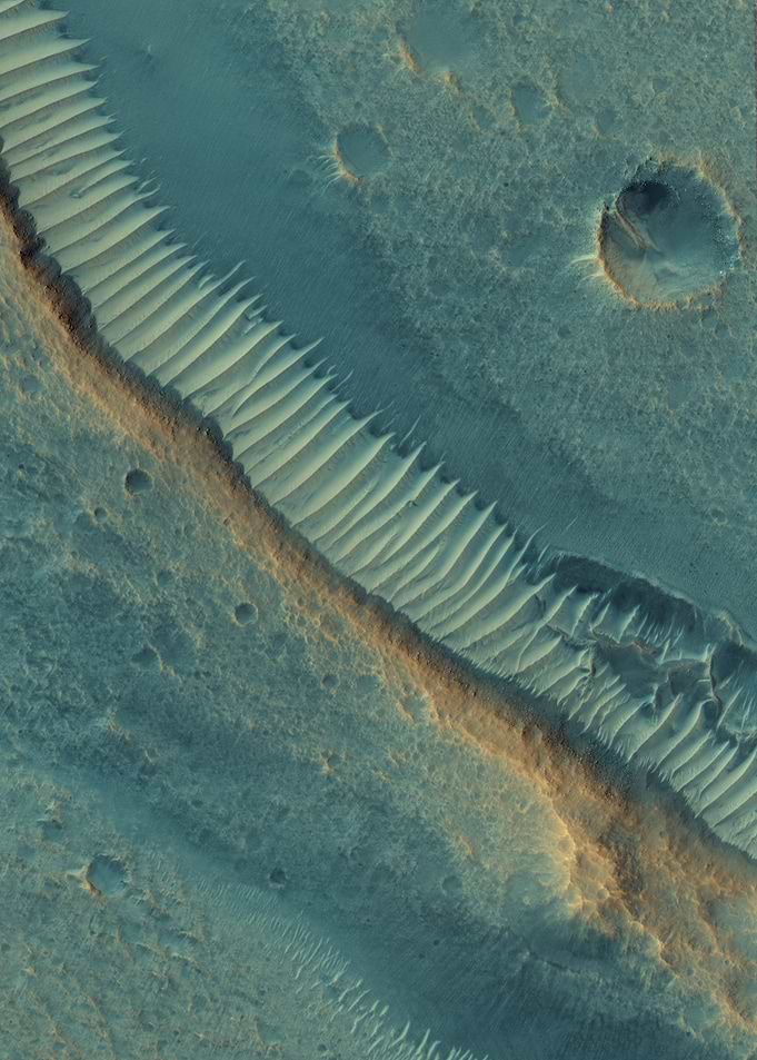 Mars Pit Crater Chains