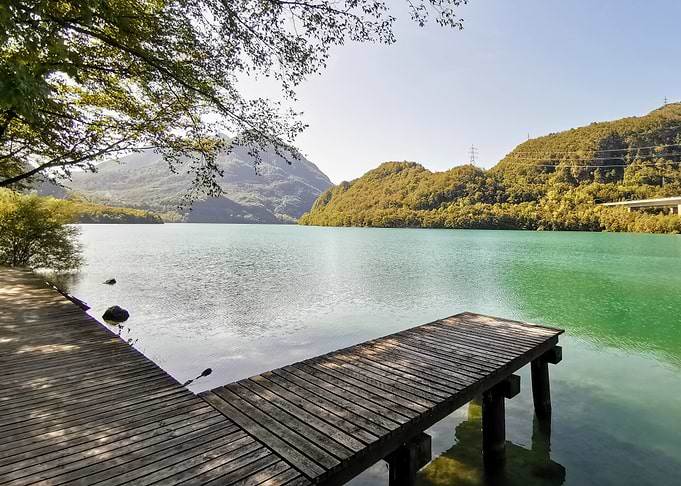 Lake in the Mountains
