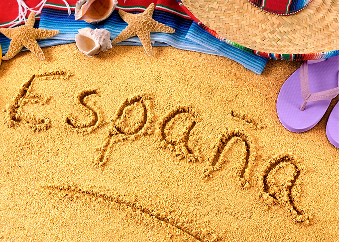 Spanish beach