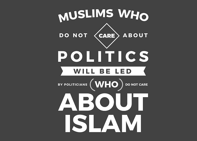 Muslim who do not care